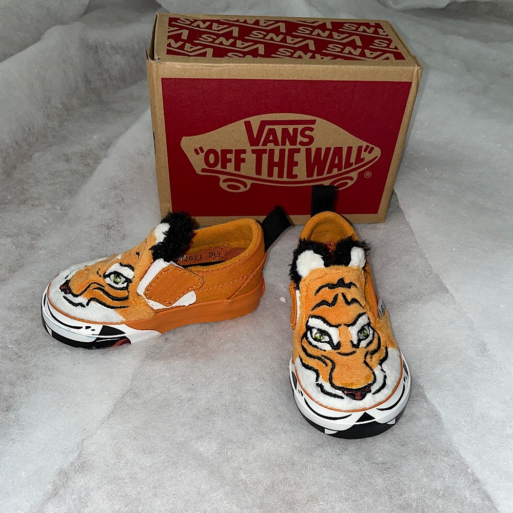 Toddler Vans Slip-On Wild Tiger